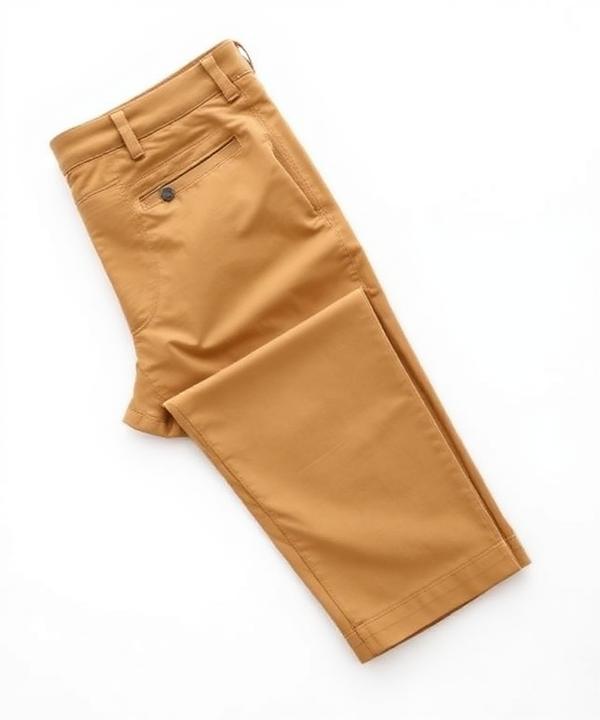 Comfortable Cotton Chinos – Khaki